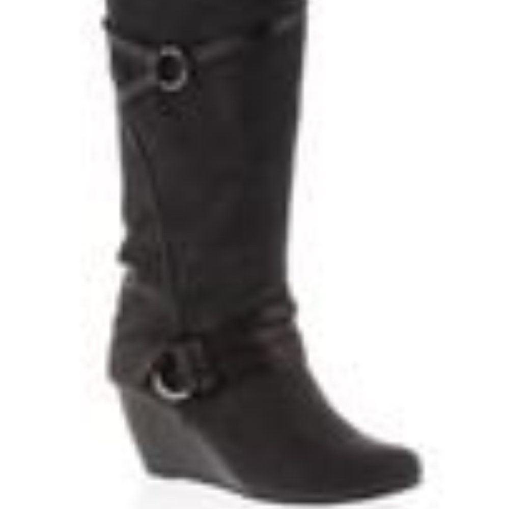 BLOWFISH BOARD WEDGED TALL BOOT